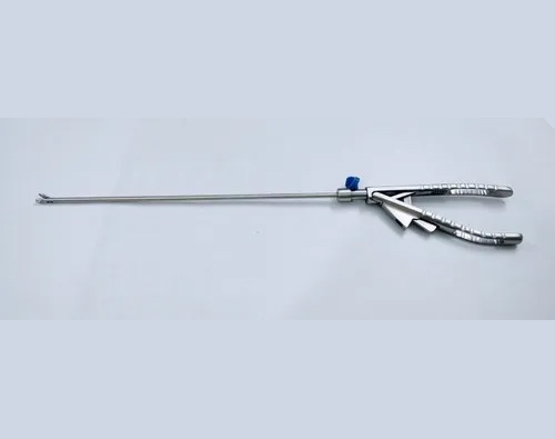 NEEDLE HOLDER CURVED TIP